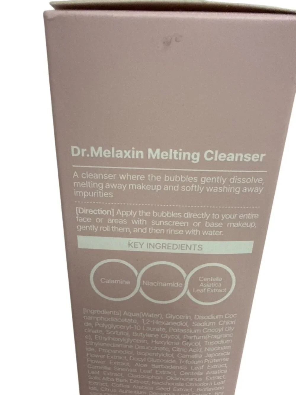 Dr. Melaxin reveal clean